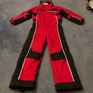 Spyder Red Kids One piece snow suit❄️